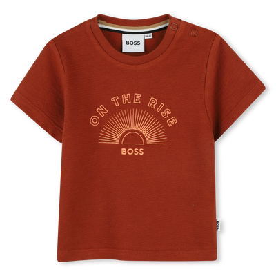 T-shirt &agrave; manches courtes BOSS GARCON