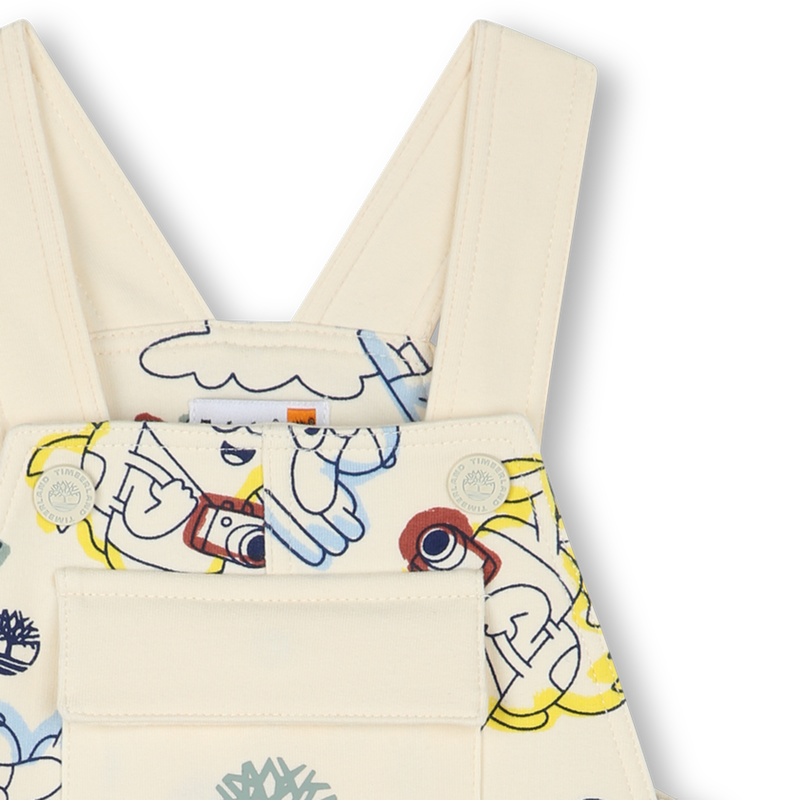 Salopette imprimée multicolore TIMBERLAND 
                    GARCON