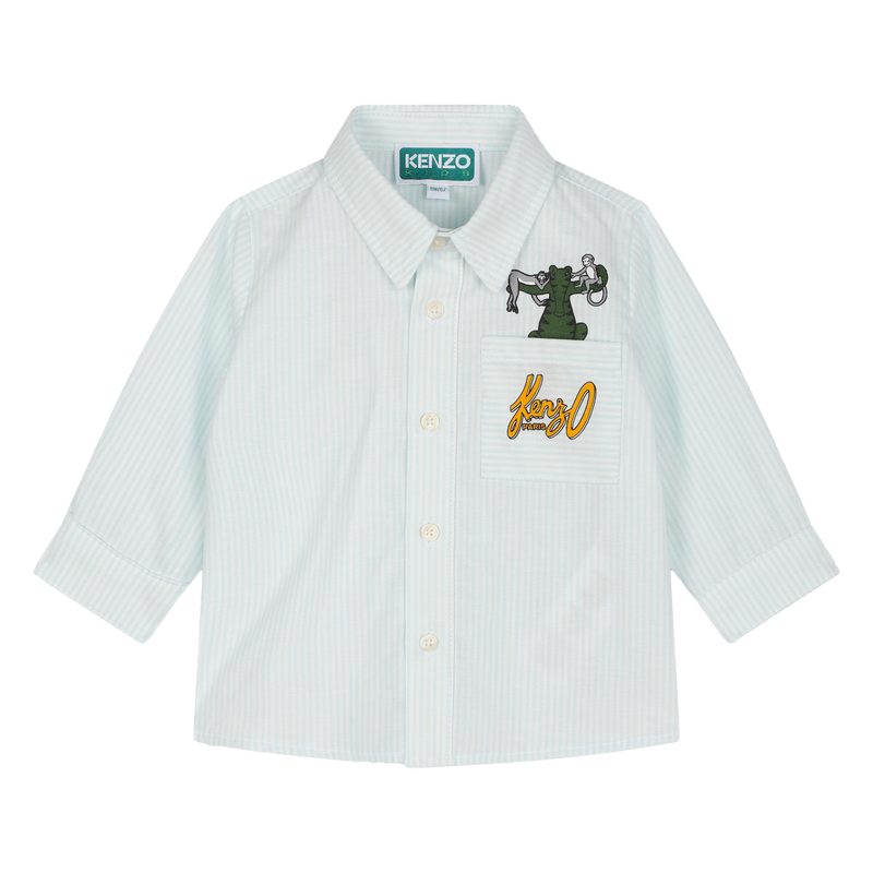 Chemise à manches longues KENZO KIDS 
                    GARCON