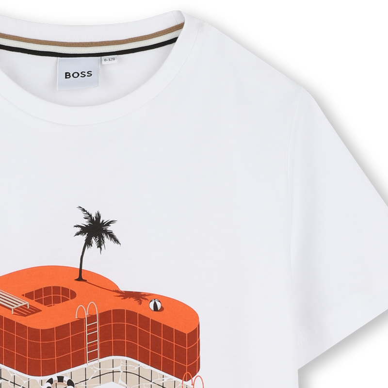 T-shirt manches courtes BOSS 
                    GARCON