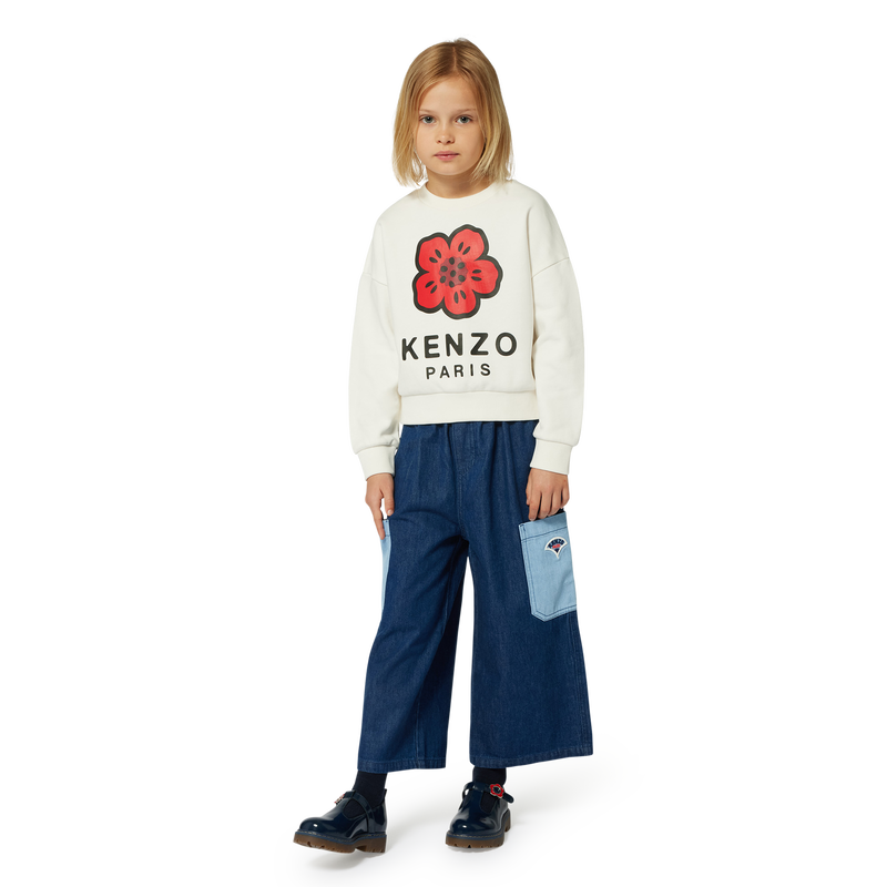 Sweat-shirt en molleton KENZO KIDS 
                    FILLE