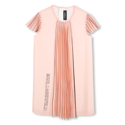 Robe manches courtes KARL LAGERFELD KIDS FILLE