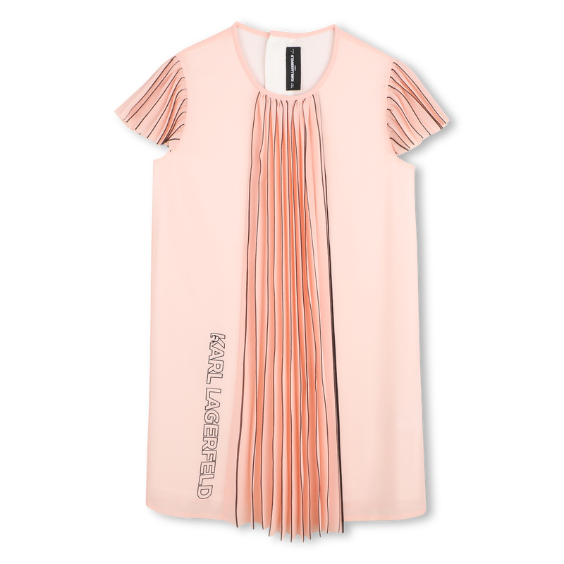 Robe manches courtes KARL LAGERFELD KIDS 
                        FILLE