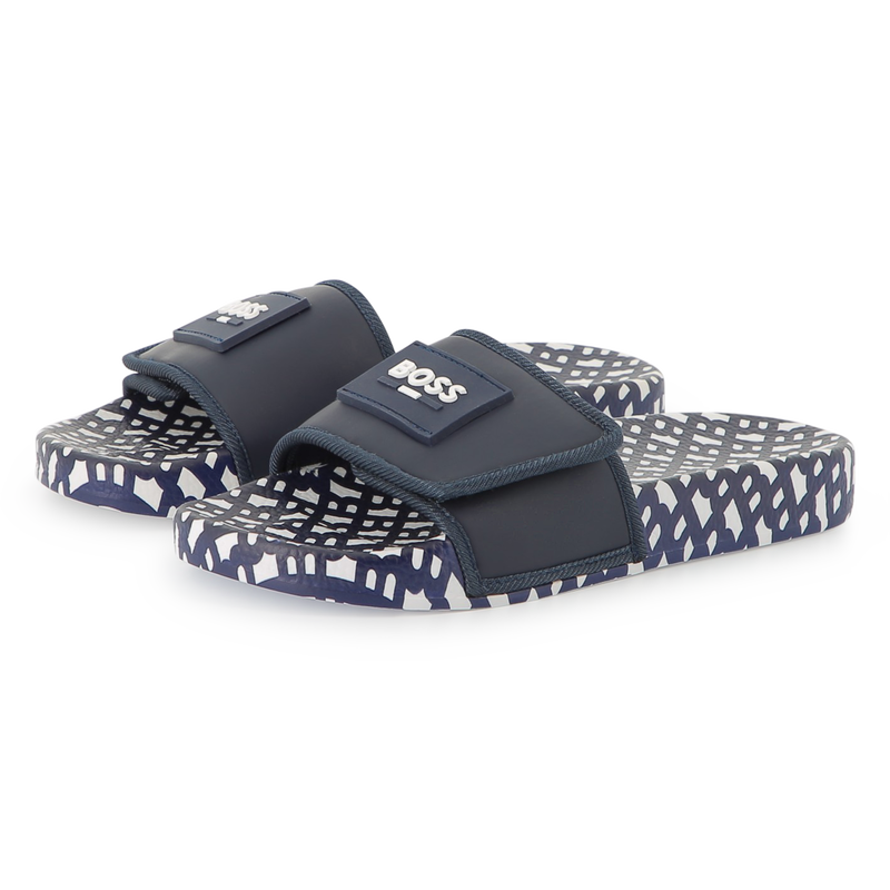 Claquettes &agrave; scratch BOSS 
                        GARCON