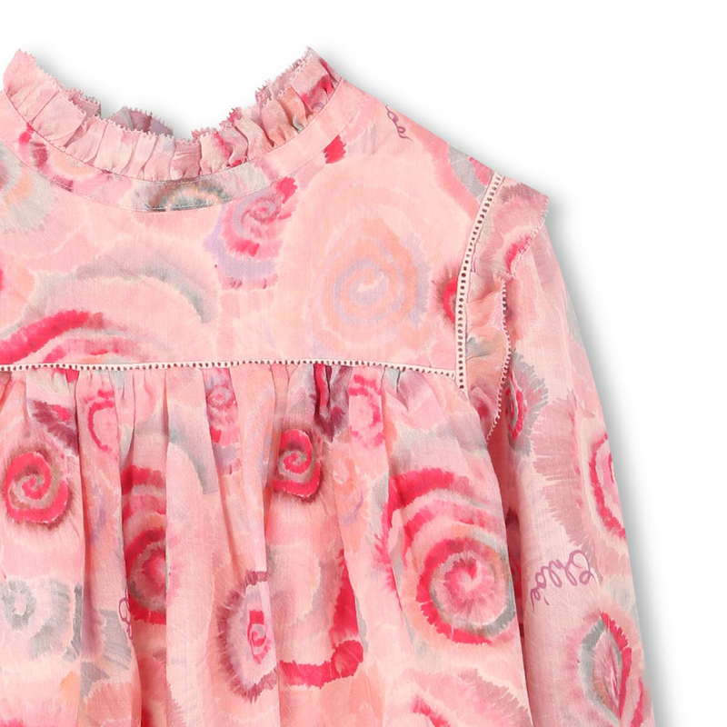 Blouse froncée fantaisie CHLOE 
                    FILLE