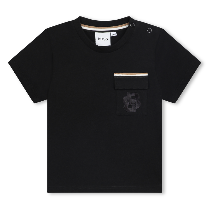 T-shirt avec poche BOSS 
                        GARCON