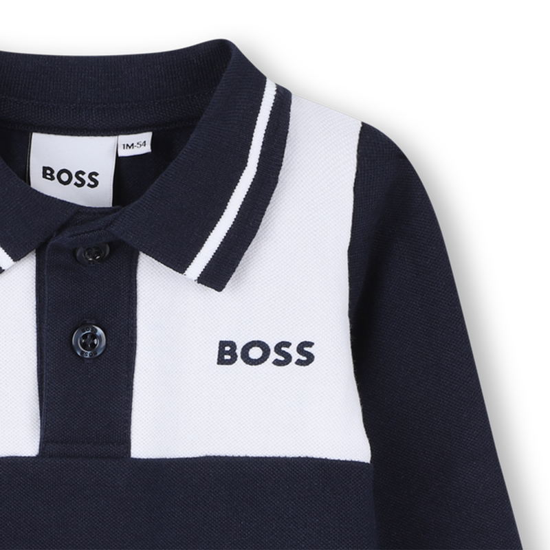 Combinaison col polo BOSS 
                        GARCON
