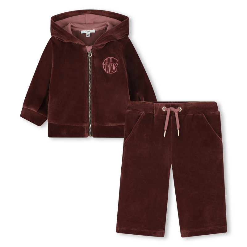 Ensemble cardigan et pantalon CHLOE 
                    FILLE