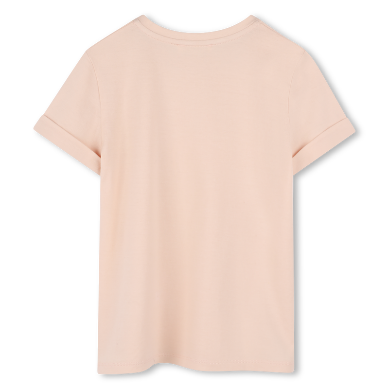 T-shirt avec broderie logo CHLOE 
                    FILLE