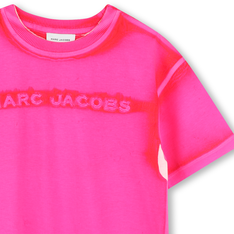 T-shirt en coton avec broderie MARC JACOBS 
                        UNISEXE