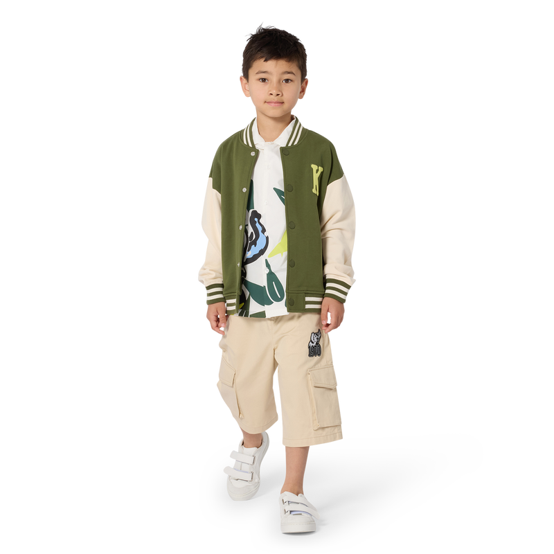 SWEAT &Agrave; CAPUCHE ZIPP&Eacute;E KENZO KIDS 
                        GARCON