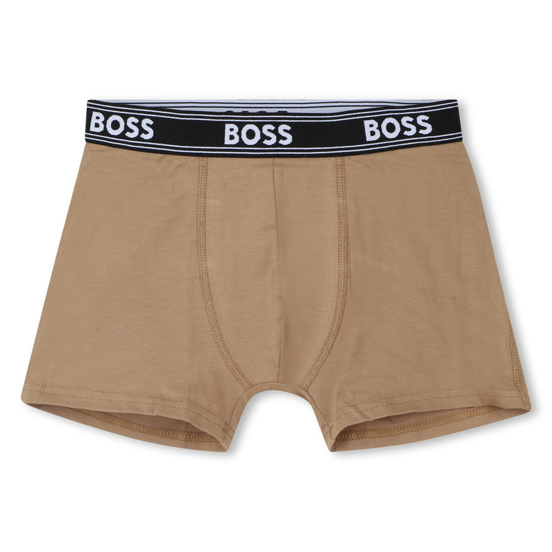 Lot de 3 boxers en jersey BOSS 
                        GARCON