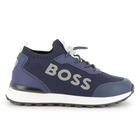 Baskets avec lacets &eacute;lastiqu&eacute;s BOSS 
                    GARCON