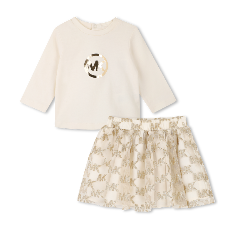 Ensemble tee-shirt et jupe MICHAEL KORS 
                        FILLE