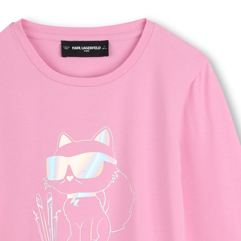 Tee-shirt manches longues KARL LAGERFELD KIDS 
                        FILLE