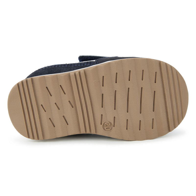 Baskets  en cuir de vachette BOSS 
                    GARCON