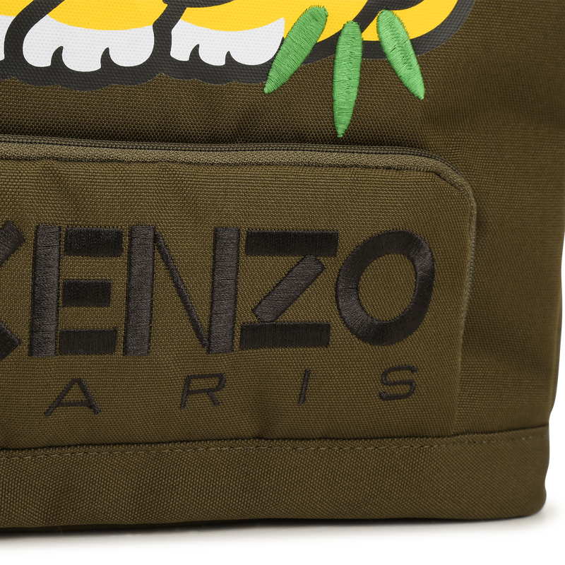 Sac à dos en toile brodée KENZO KIDS 
                    UNISEXE