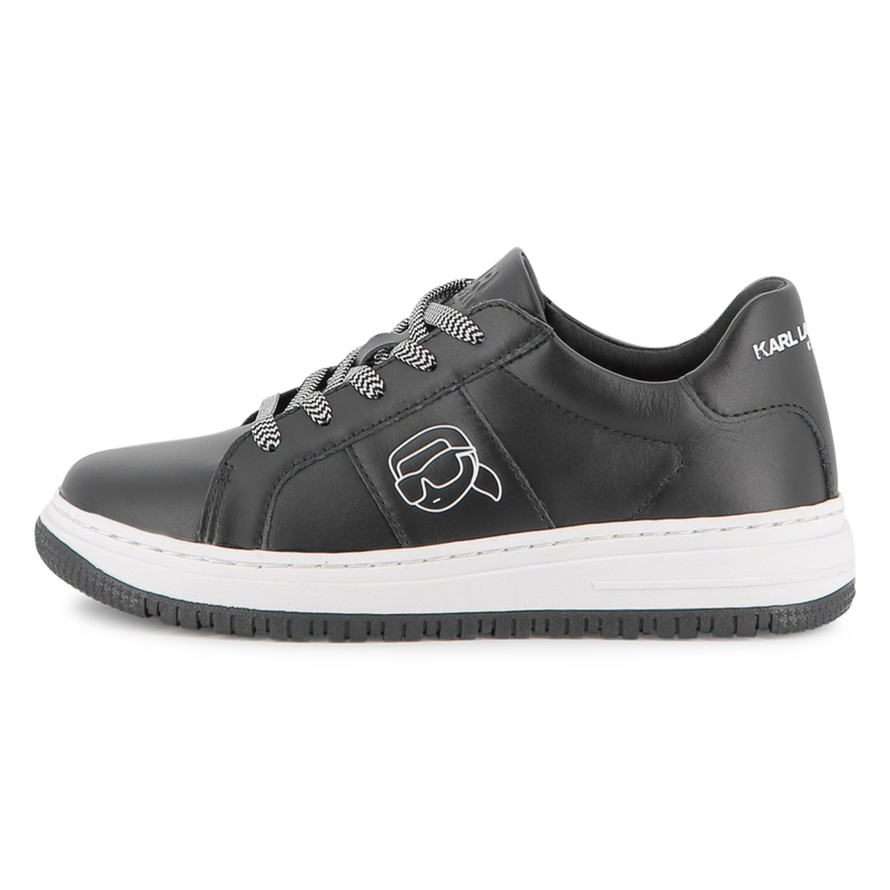 Baskets basses à lacets KARL LAGERFELD KIDS 
                    UNISEXE