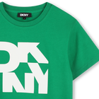T-shirt imprim&eacute; devant et dos DKNY 
                    GARCON