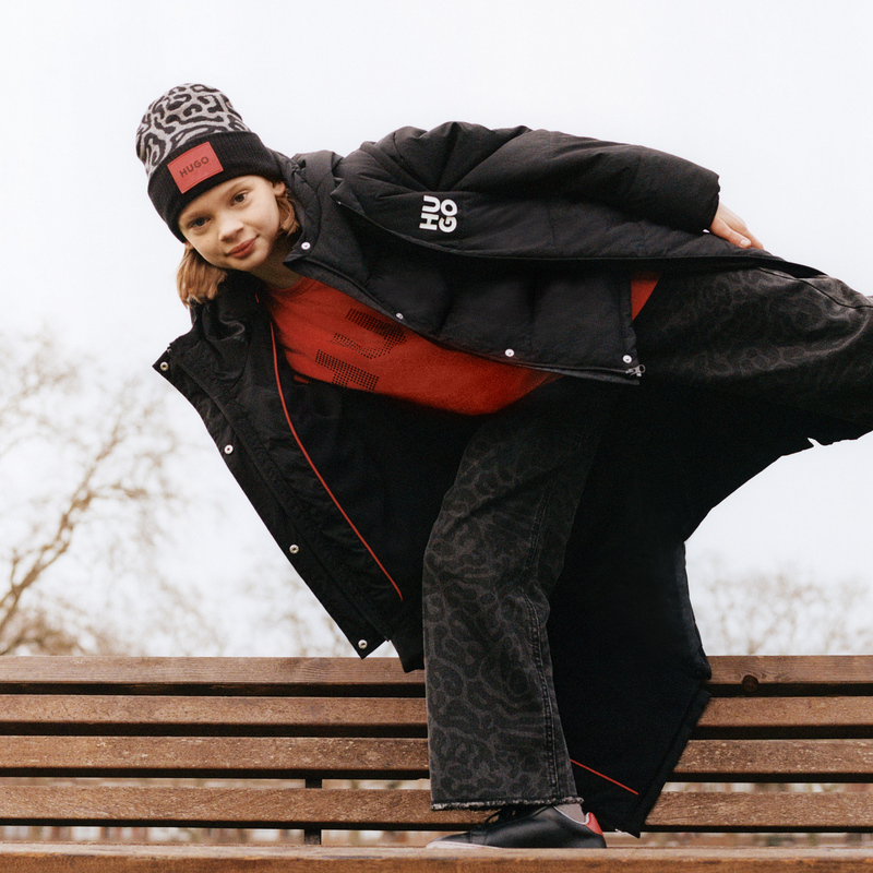 Bonnet en tricot Hugo 
                        FILLE