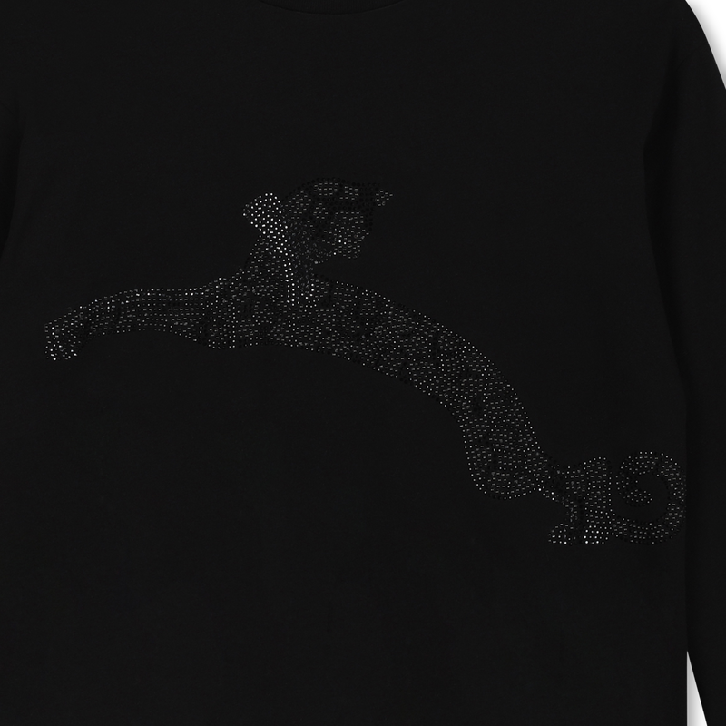T-shirt avec motif en strass LANVIN 
                    FILLE