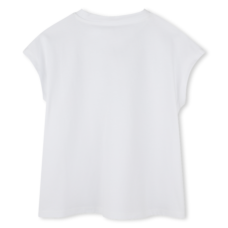 T-shirt fluide en coton DKNY 
                        FILLE