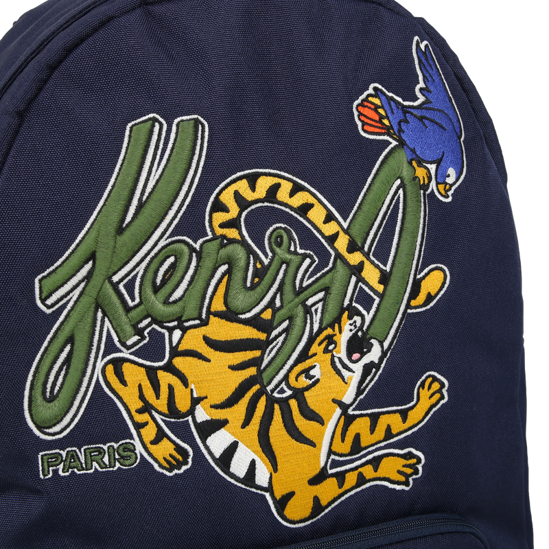 Sac à dos en toile brodée KENZO KIDS 
                    UNISEXE