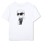 Tee-shirt manches courtes KARL LAGERFELD KIDS 
                    GARCON