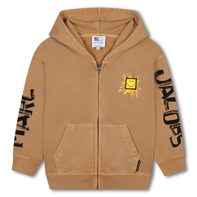 Cardigan &agrave; capuche en molleton MARC JACOBS UNISEXE