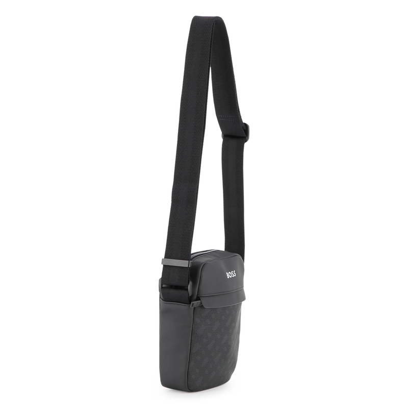 Sac besace en textile enduit BOSS 
                    GARCON