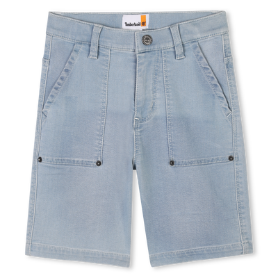 Bermuda en denim extensible TIMBERLAND GARCON