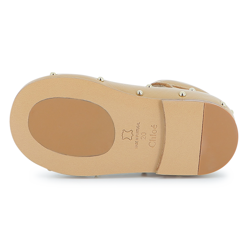 Ballerines en cuir de mouton CHLOE 
                    FILLE