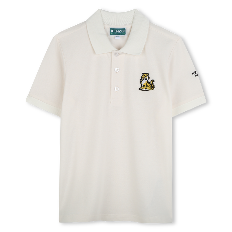 Polo manches courtes coton KENZO KIDS 
                    UNISEXE