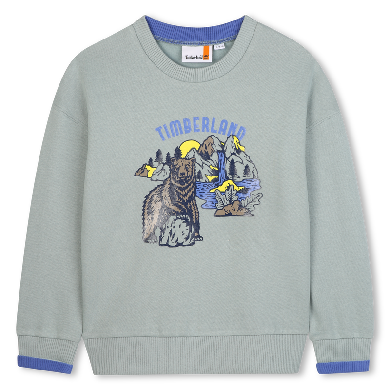 Sweat-shirt en molleton gratté TIMBERLAND 
                    GARCON