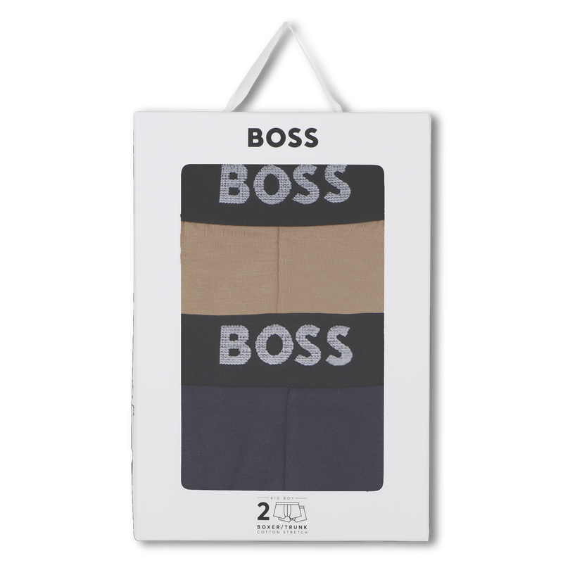 Lot de 2 boxers en jersey BOSS 
                    GARCON