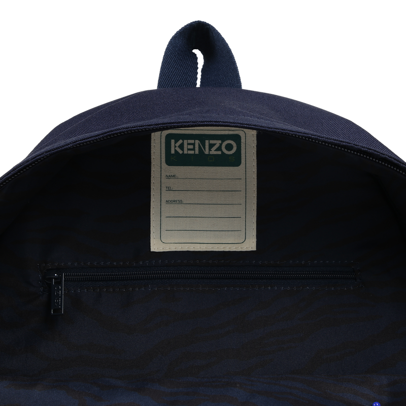 Sac à dos en toile brodée KENZO KIDS 
                    UNISEXE
