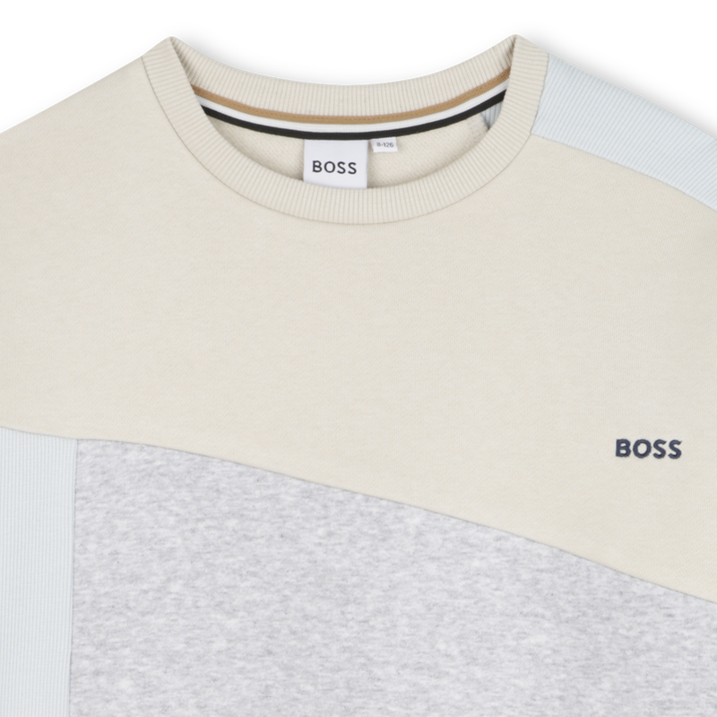 Sweat col rond BOSS 
                    GARCON