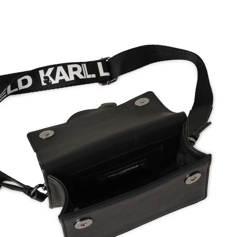 Sac à main en textile enduit grain fin KARL LAGERFELD KIDS 
                    FILLE