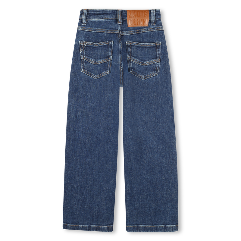 Jean évasé à taille ajustable ZADIG & VOLTAIRE 
                    FILLE