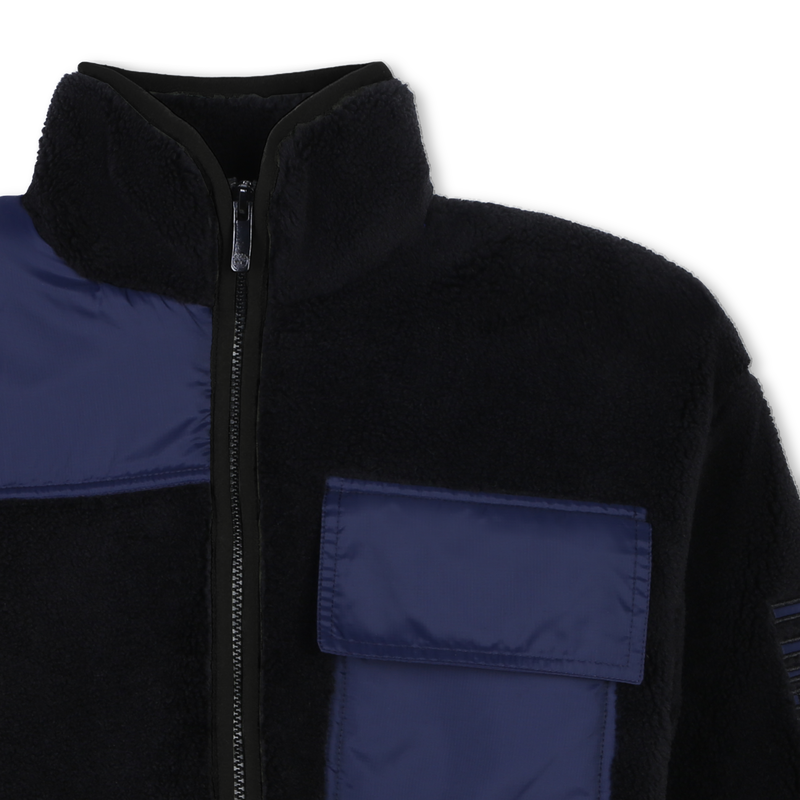 Cardigan zippé bimatière TIMBERLAND 
                    GARCON