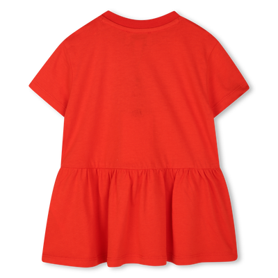 Robe &agrave; manches courtes KENZO KIDS FILLE