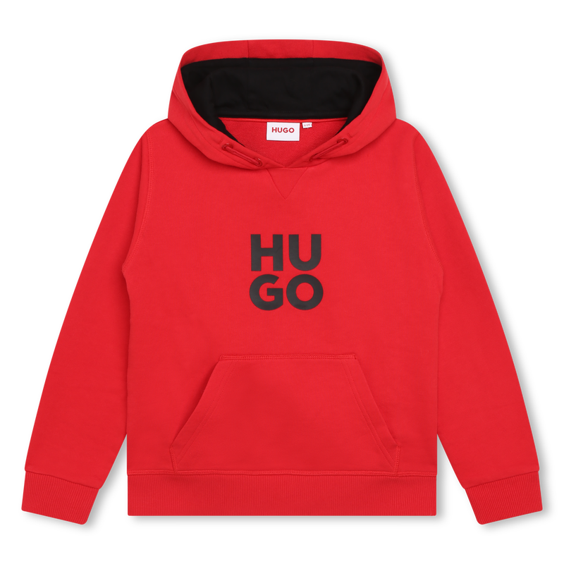Sweat-shirt &agrave; capuche et poche Hugo 
                        GARCON