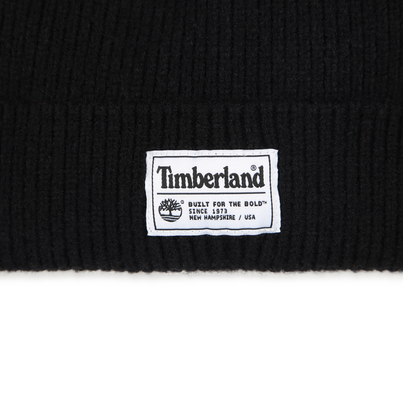 Bonnet à pompon en tricot TIMBERLAND 
                    GARCON