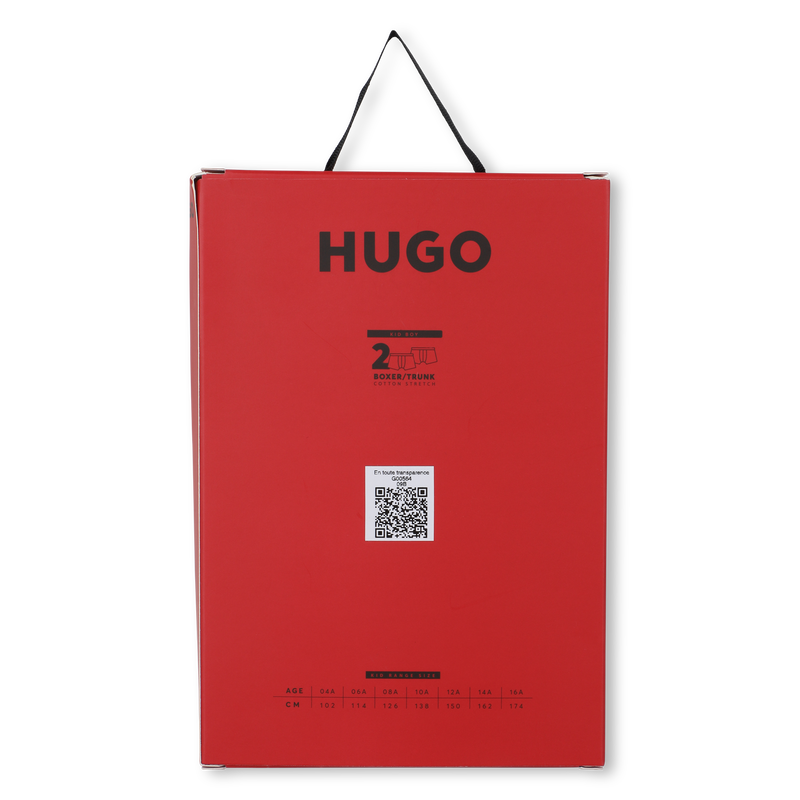 Lot de 2 boxers Hugo 
                    GARCON