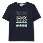 Tee-shirt manches courtes, BLEU CARGO, hi-res