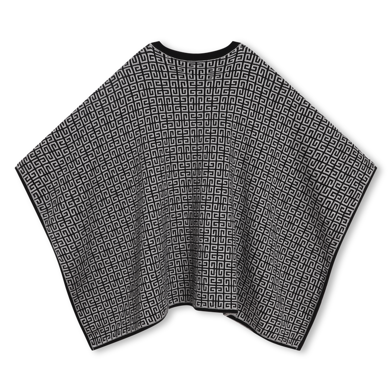 Cape réversible en tricot GIVENCHY 
                    FILLE