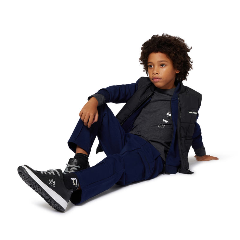 T-shirt &agrave; manches longues KARL LAGERFELD KIDS 
                        GARCON