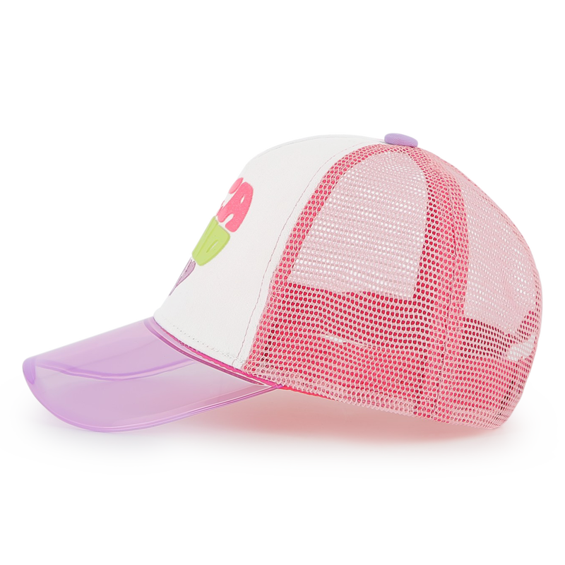 CASQUETTE AVEC VISIÈRE TRANSPARENTE BILLIEBLUSH 
                        FILLE