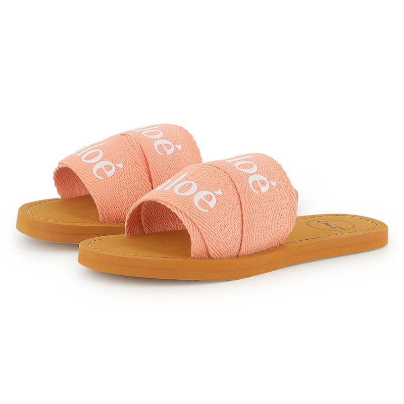 Claquettes avec logo CHLOE 
                    FILLE
