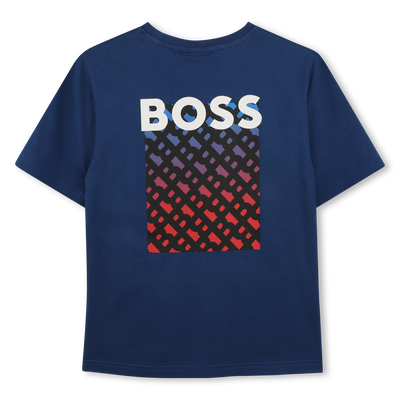 TEE-SHIRT MANCHES COURTES BOSS GARCON
